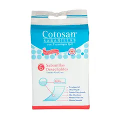 COTOSAN - Sabanillas Desechables para Adulto 6 Un