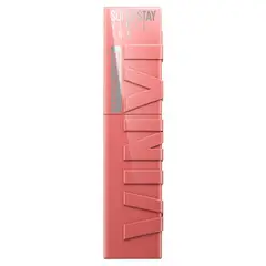 MAYBELLINE - Labial Super Stay Vinyl Ink 100 Charmed 1 Un