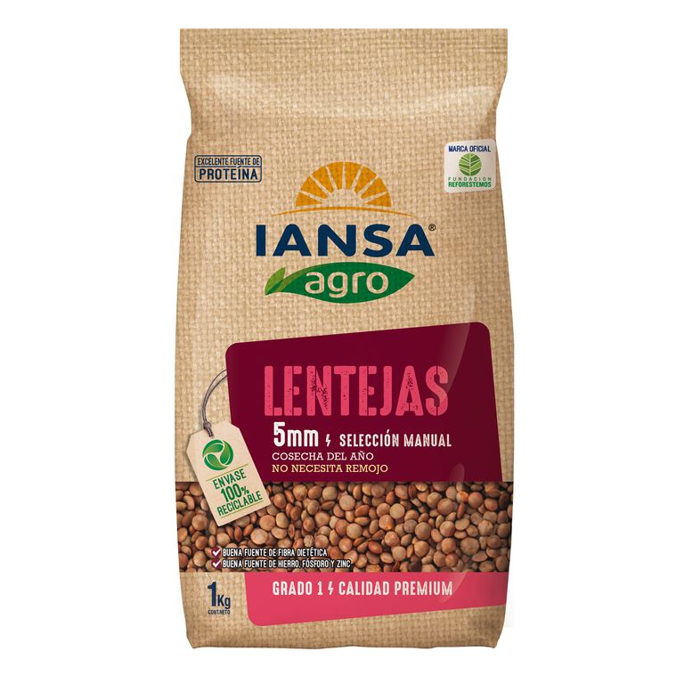 Lentejas 5Mm Iansa Agro 1 Kg