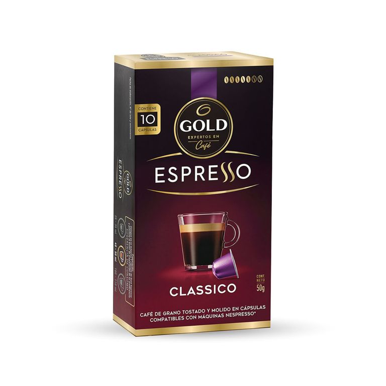 Cafe Classico Capsulas Gold 10 Un