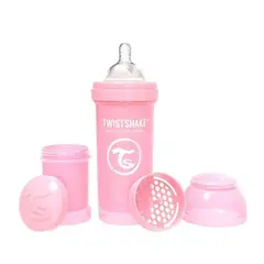 TWISTSHAKE - Mamadera Rosada 260 ml Twistshake Un