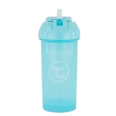 TWISTSHAKE - Vaso con Bombilla Azul 360 ml Twistshake Un