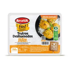 ARIZTIA - Trutros de Pollo Deshuesados Sabor Indian 750 g