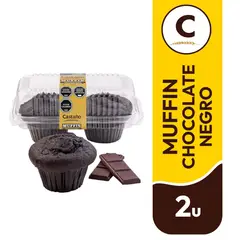 CASTAÑO - Muffins de Chocolate Negro Castaño 210 g