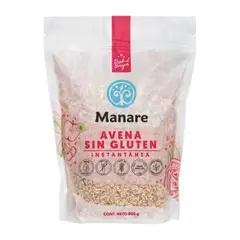 MANARE - Avena Instantánea Sin Gluten 800 g