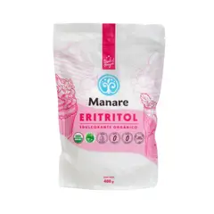 MANARE - Endulcorante Eritritol Orgánico 400 g