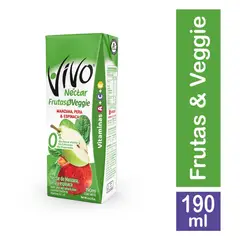 VIVO - Néctar Vivo Manzana, Pera y Espinaca 190 ml