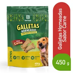 TOTTUS - Galletas para Perros Sabor Carne 450 g
