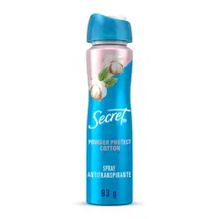 SECRET - Antitranspirante en Spray Aroma Algodón 93 g