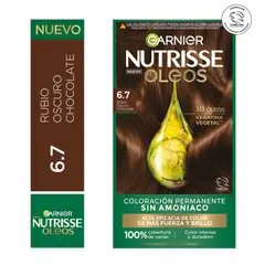 NUTRISSE - Tintura Nutrisse Oleos 6.7 Rubio Oscuro Chocolate 225g