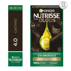 NUTRISSE - Tintura Nutrisse Oleos 4.0 Castaño 225g