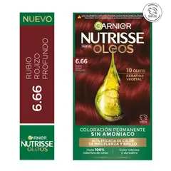 NUTRISSE - Tintura Oleos 6.66 Rubio Rojizo Profundo 225g