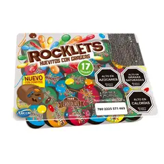 ROCKLETS - Huevitos de Chocolate Rocklets 127 g