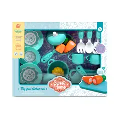 SWEET HOME - Set De Cocina Con Ollas 17 Piezas