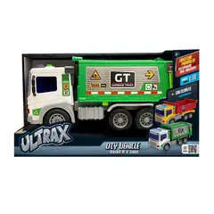 ULTRAX - A Ficción Camión Reciclaje 28 CM Luz Y Sonido