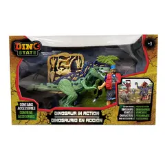 DINO STATE - Set Dinosaurio en Acción T-Rex