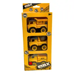 EBX - Pack 3 Vehículos Construcción