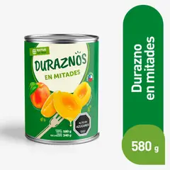 TOTTUS - Durazno en Conserva Mitades Tottus 580 g