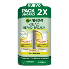 GARNIER - Pack Antitranspirante Vitamina C Aclarante Dermoeficacia 300 ml