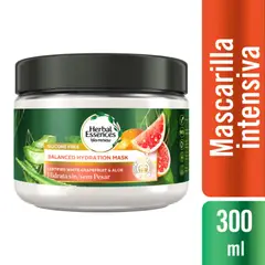 HERBAL ESSENCES - Mascarilla Capilar Intensiva Pomelo y Aloe 300 ml