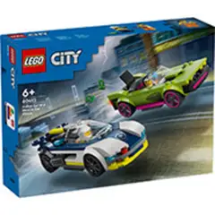 LEGO - LEGO CITY AUTO POLICIA Y AUTO DEPORTIVO