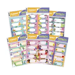 ADETEC - Etiquetas Escolar Adetec 21X16 Cm