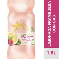 MAS - Agua Sabor Limonada Frambuesa 1.6 L