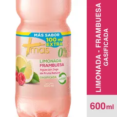 MAS - Agua Sabor Limonada Frambuesa 600 ml