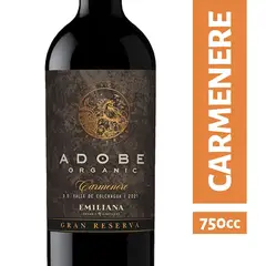 ADOBE - Vino Tinto Carmenere Adobe Gran Reserva 13.5° 750 cc