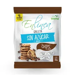 EN LINEA - GALLETA IND CHIPS CHOCOLATE EN LINEA 30G