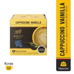 MARLEY COFFEE - Cápsulas de Café Cappuccino Vainilla Marley Coffee 10 UN