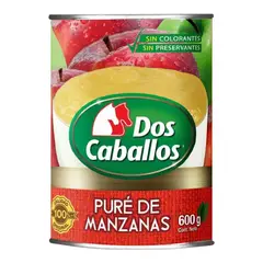 DOS CABALLOS - Puré de Manzana Dos Caballos 600 g