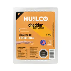 HUILCO - Queso Cheddar Laminado Huilco 200 g