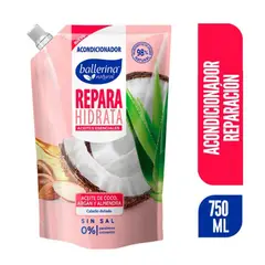 BALLERINA - Acondicionador Reparación Aceite de Coco Argán y Almendra 750 ml