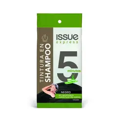 ISSUE - Tintura en Shampoo 5 Minutos Negro Un