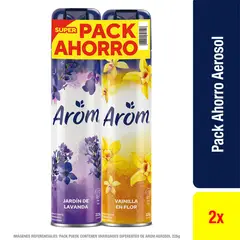 AROM - Pack Desodorante Ambiental 2 x 225 g