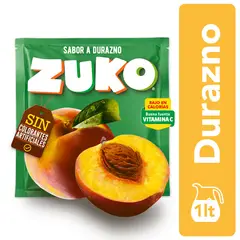 ZUKO - Jugo en Polvo Zuko Durazno 15 g