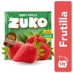 ZUKO - Jugo en Polvo Frutilla 15 g