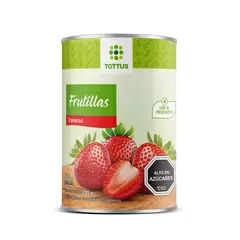 TOTTUS - Frutillas Enteras en Conserva Tottus 570 g