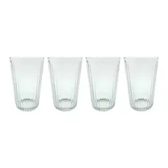 CASA JOVEN - SET 4 VASOS COLORES 430ML