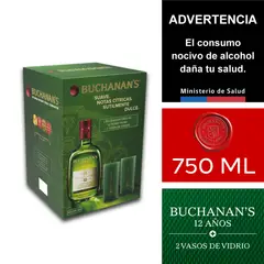 BUCHANANS - PACK ORIGINAL BUCHANANS 40G UND