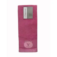 CASA JOVEN - Toalla Escolar Fucsia - Chancho