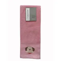 CASA JOVEN - Toalla Escolar Rosado - Perro