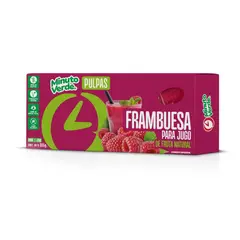 MINUTO VERDE - Pulpa de Frambuesa Congelada 335 g