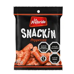 LA PREFERIDA - Snackin Pepperoni 50 g