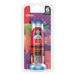 PATO PURIFIC - Discos Adhesivos para Inodoro Pato Combo Frutal Repuesto 38gr