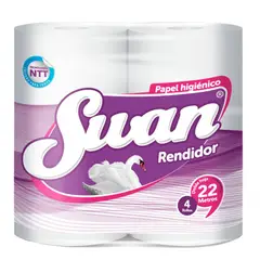 SWAN - Papel Higiénico Doble Hoja 4 x 22