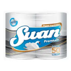SWAN - Papel Higiénico Doble Hoja 4 x 50