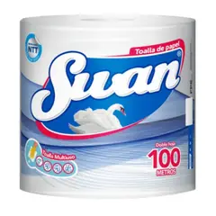 SWAN - Toalla de Papel Doble Hoja 1 x 100