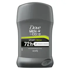 DOVE - Desodorante Antitranspirante en Barra Hombre Sport Fresh Dove 45g